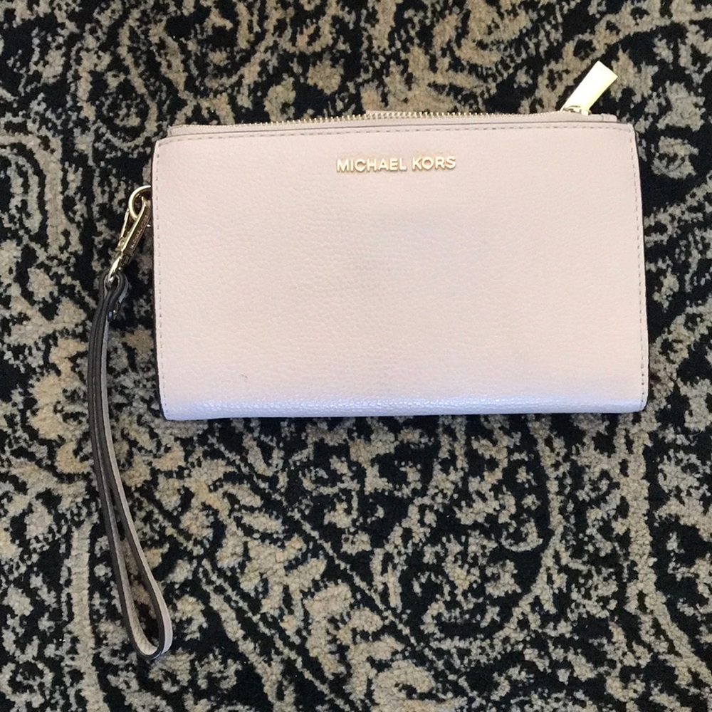 Michael Kors Adele Leather Smartphone Wallet